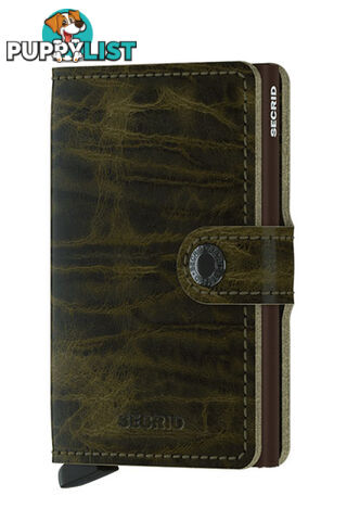 Secrid Miniwallet Dutch Martin Olive Wallet SC7506