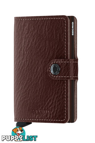 Secrid Miniwallet Veg Tanned Espresso-Brown Wallet SC8121