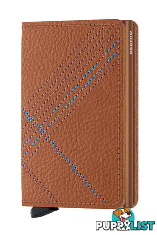 Secrid Slimwallet Stitch Linea Caramello Wallet SC6455