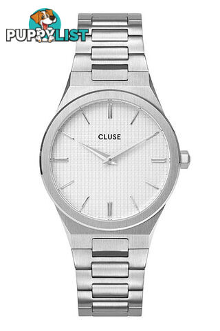 Cluse Vigoureux Womens Silver/Snow White Silver Watch CW0101210003 - 8719743375123