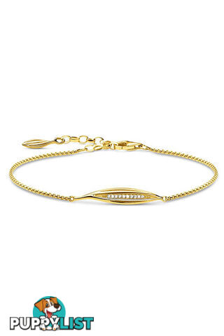 Thomas Sabo Bracelet Leaf Gold TA1935Y - 4051245474091