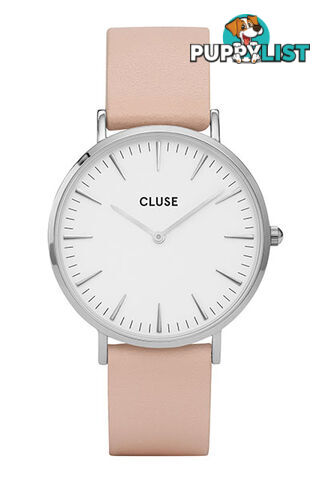 Cluse La Boheme Silver White/Nude Watch CL18231 - 8718924593844