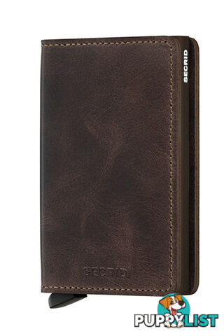 Secrid Slimwallet Vintage Chocolate Wallet SC3072