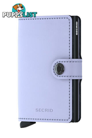 Secrid Miniwallet Matte Lilac-Black Wallet SC6189