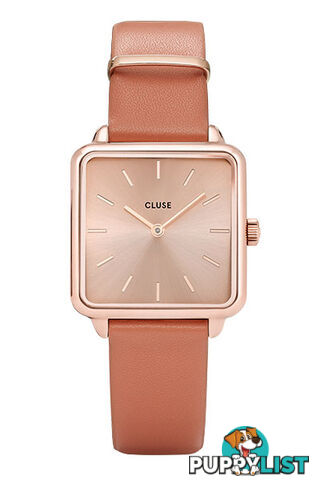 Cluse La Tetragone Rose Gold/Butterscotch CL60010 - 8719743371231