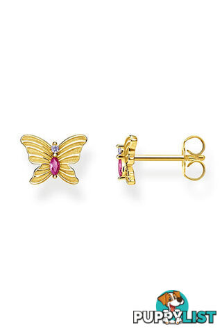 Thomas Sabo Ear Studs Butterfly Gold TH2100Y - 4051245474244