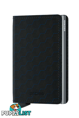 Secrid Slimwallet Optical Black-Titanium Wallet SC8275