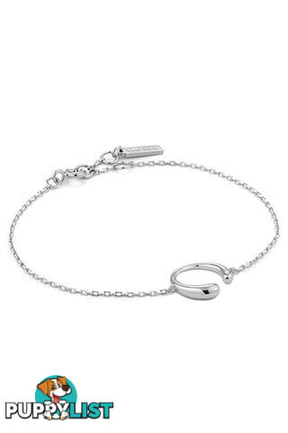 Ania Haie Luxe Curve Bracelet  B024-01H - 5052469002885