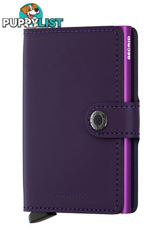 Secrid Miniwallet Matte Purple Wallet SC5298