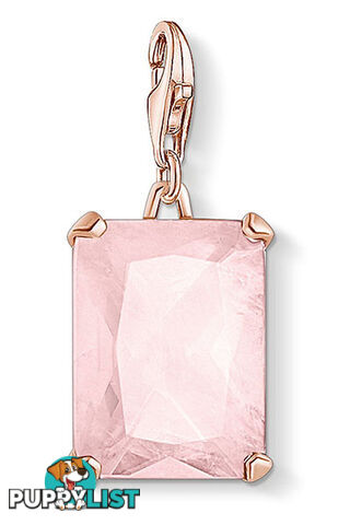 Thomas Sabo Charm Pendant Large Pink Stone CC1843 - 4051245477474