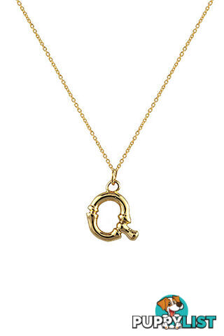 Zahar Letter Q Necklace ZN0010Q