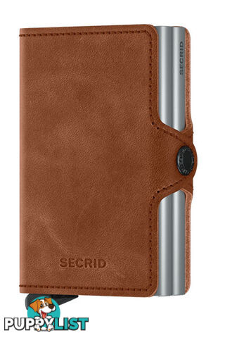 Secrid Twinwallet Vintage Cognac-Silver Wallet SC8039