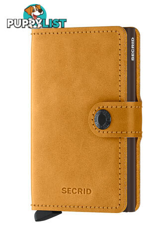 Secrid Miniwallet Vintage Ochre Wallet SC7377