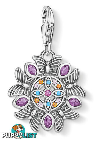 Thomas Sabo Charm Pendant Amulet Kaleidoscope Butterfly Silver CC1827 - 4051245477313