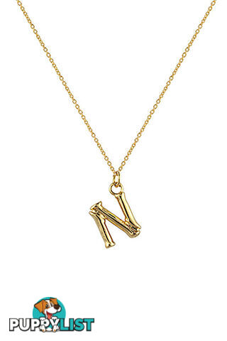 Zahar Letter N Necklace ZN0010N