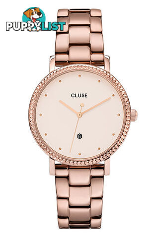 Cluse Le Couronnement Rose Gold/Winter White Rose Gold Link Watch CW0101209009 - 8719743375215