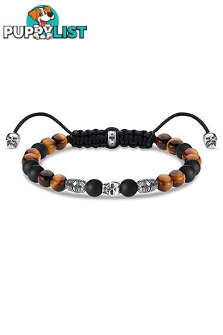 Thomas Sabo Bracelet Brown Skull TA1946 - 4051245476064