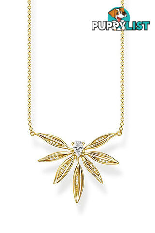 Thomas Sabo Necklace Leaves Gold TKE1949Y - 4051245475654