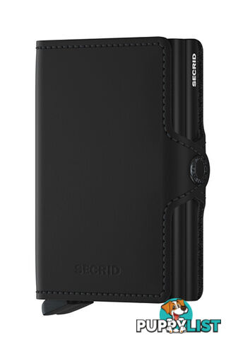 Secrid Twinwallet Matte Black Wallet SC7285