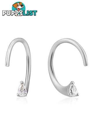 Ania Haie Twist Sparkle Earrings E023-05H - 5052469003233