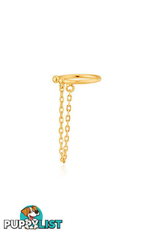 Ania Haie Drop Chain Ear Cuff E023-13G - 5052469003387