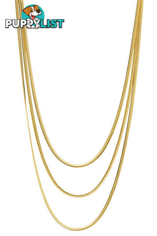 Dansk Copenhagen Adelaide Gold Necklace 9H9266