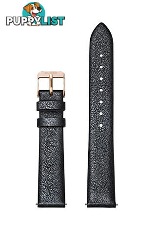 Cluse 16mm Watch Strap Dark Grey Metallic/Rose Gold CS1408101054 - 8719743375338