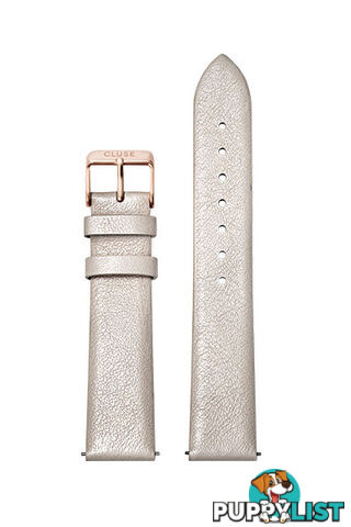 Cluse 18mm Watch Strap Warm White Metallic/Rose Gold CS1408101056 - 8719743375352