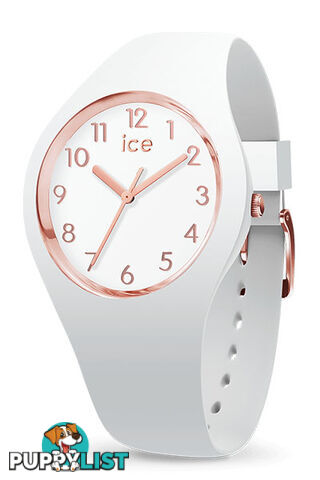 Ice-Watch Ice Glam White Rose Gold Small Watch 015337