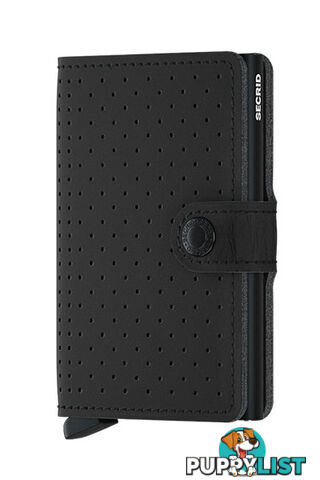 Secrid Miniwallet Perforated Black Wallet SC7025