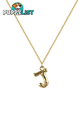 Zahar Letter J Necklace ZN0010J