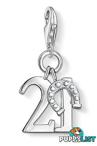 Thomas Sabo Charm Pendant Lucky Number 21 CC460 - 9120700948578