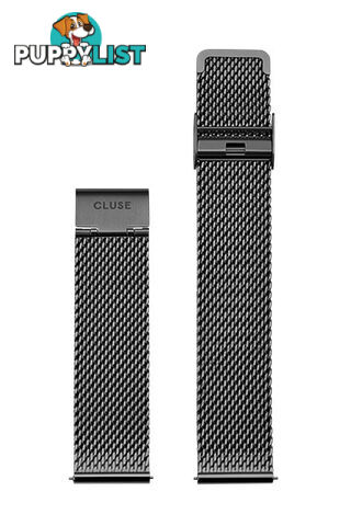 Cluse 20mm Watch Strap Black Mesh CS1401101064 - 8719743375659