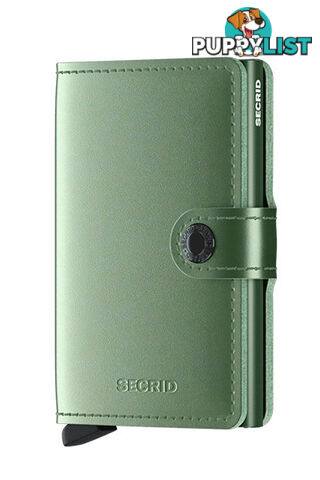 Secrid Miniwallet Metallic Green Wallet SC7896