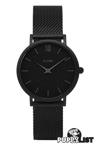 Cluse Minuit Mesh Full Black Watch CL30011 - 8718924593486