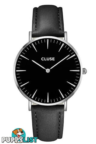 Cluse La Boheme Silver Black/Black Watch CL18201 - 8718924591550