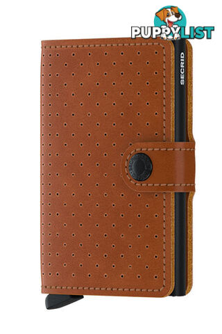 Secrid Miniwallet Perforated Cognac Wallet SC7001