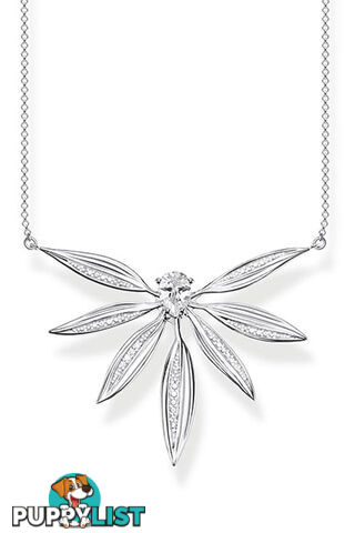 Thomas Sabo Necklace Leaves Large Silver TKE1950 - 4051245475616