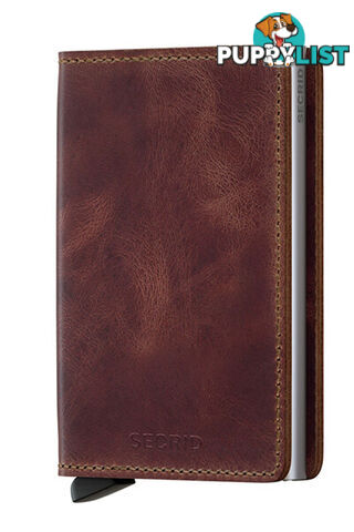 Secrid Slimwallet Vintage Brown Wallet SC3829