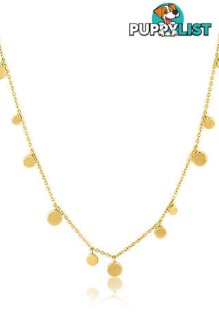 Ania Haie Geometry Mixed Discs Necklace N005-01G - 5052469201431