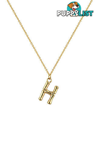 Zahar Letter H Necklace ZN0010H