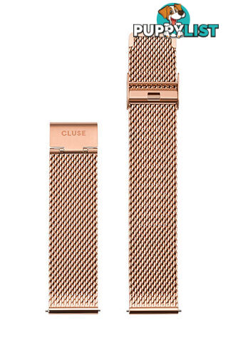 Cluse 20mm Watch Strap Rose Gold Mesh CS1401101063 - 8719743375642