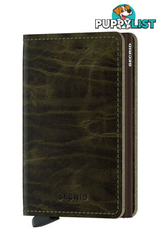 Secrid Slimwallet Dutch Martin Olive Wallet SC7513