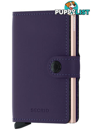 Secrid Miniwallet Matte Purple-Rose Wallet SC8251