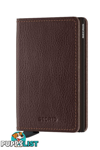 Secrid Slimwallet Veg Tanned Espresso-Brown Wallet SC8138