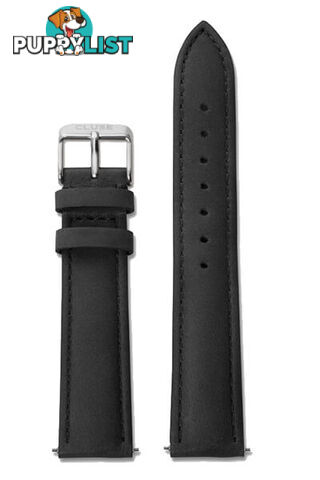 Cluse 18mm Watch Strap Black/Silver CS1408101004 - 8719743374317