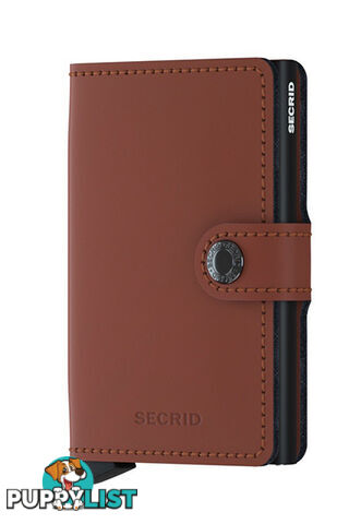 Secrid Miniwallet Matte Brick-Black Wallet SC5854