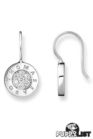 Thomas Sabo Earrings Classic PavÃ© White TH1862CZ - 4051245158502