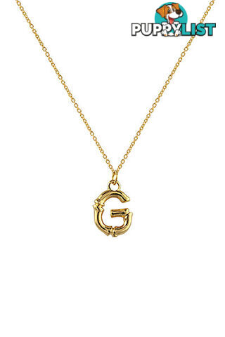 Zahar Letter G Necklace ZN0010G