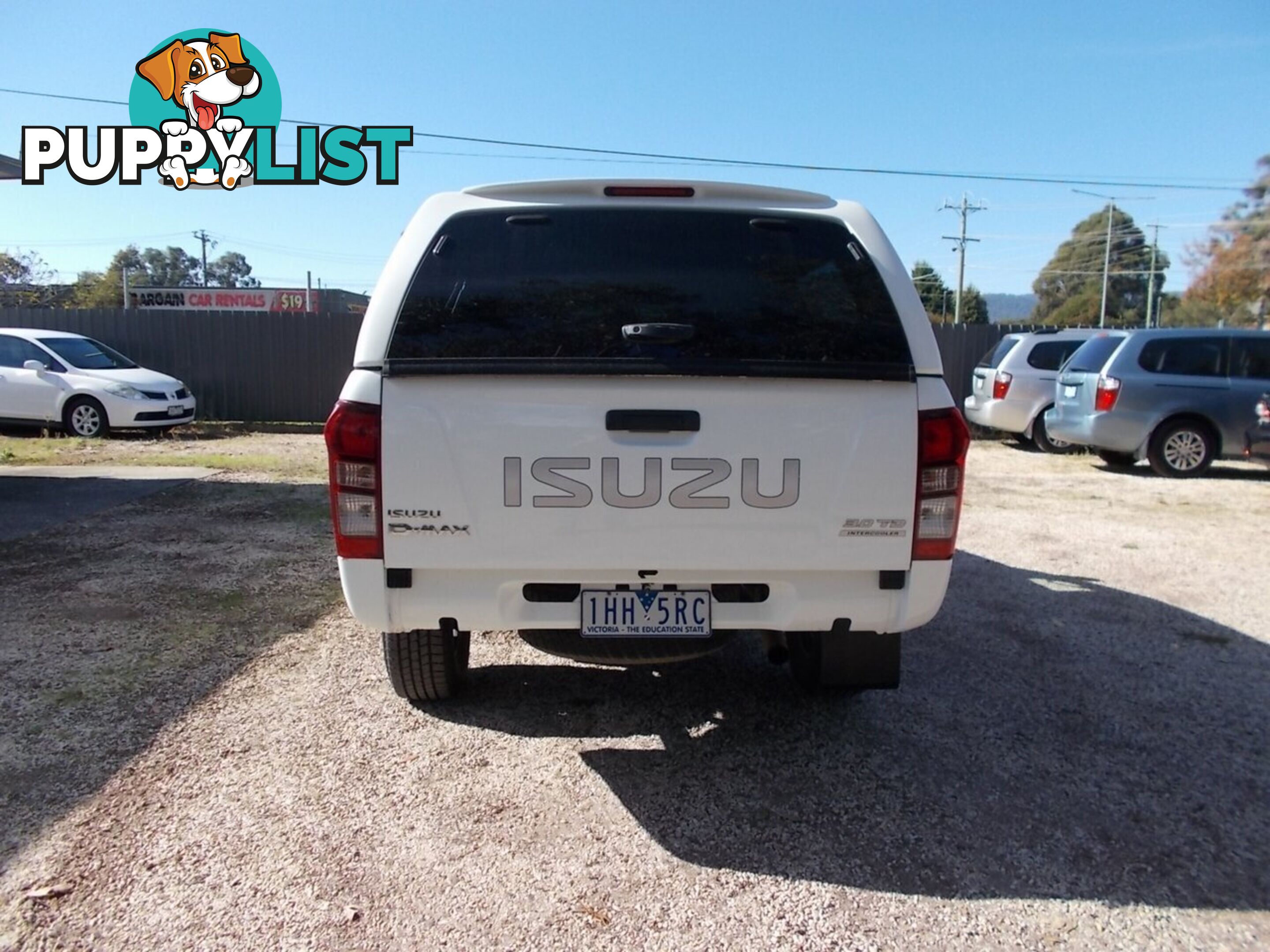 2016 ISUZU D-MAX SX MY15 UTILITY